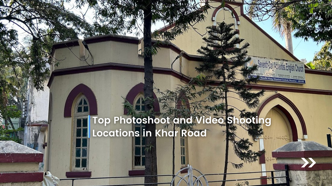 Top photoshoot and video shooting location in Khar Road