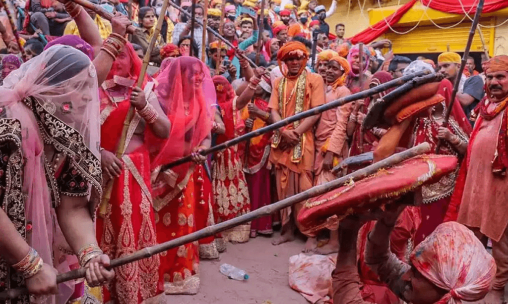 Barsana, Uttar Pradesh – The Famous Lathmar Holi