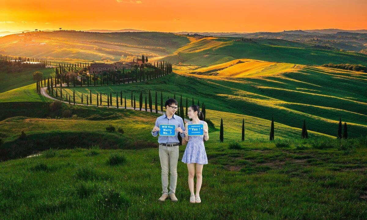 Tuscany’s Vineyards: The Best Location for a Pre-Wedding Shoot in Italy