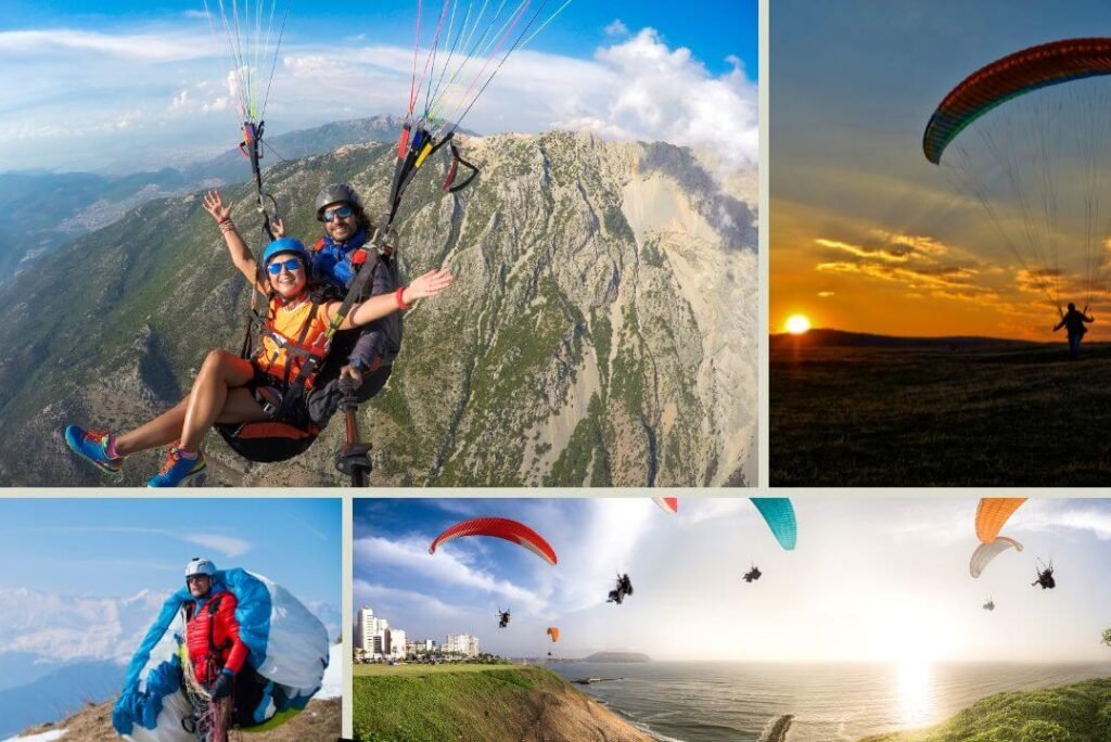 Paragliding in India: Soaring Over Scenic Landscapes