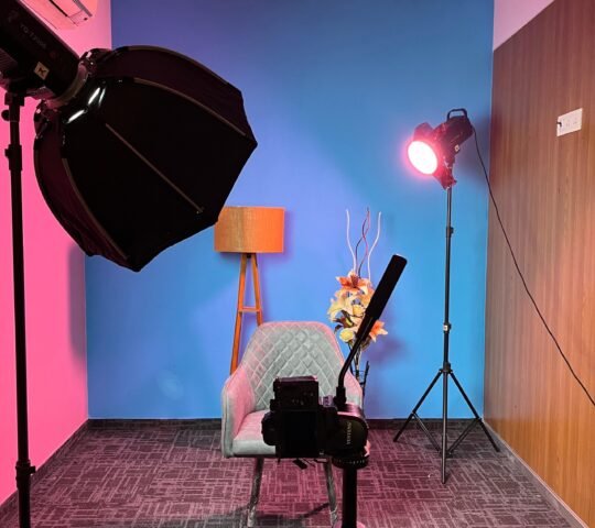 Podcast Studio with Setup & Editing in Vashi, Navi Mumbai SL075