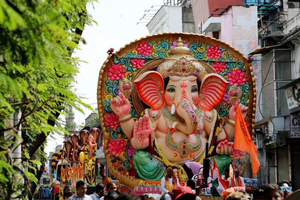 Street Photography During Ganesh Chaturthi South Mumbai