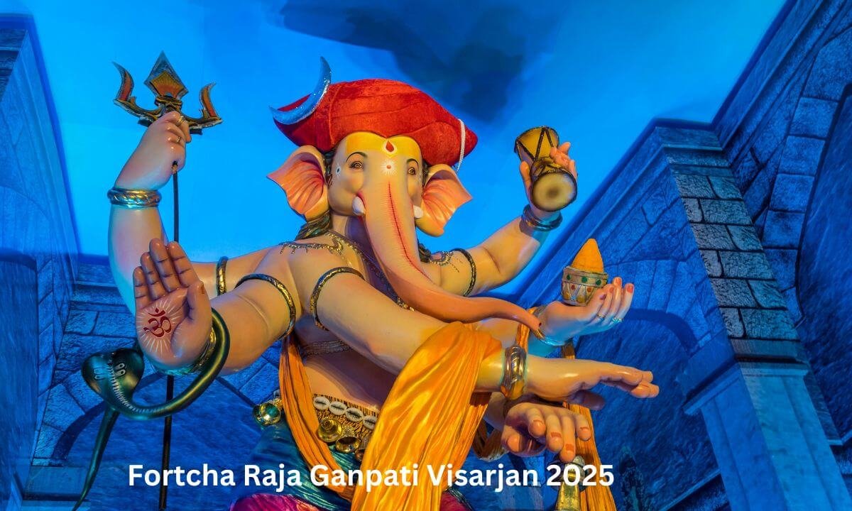 Fortcha Raja Ganpati Visarjan 2025