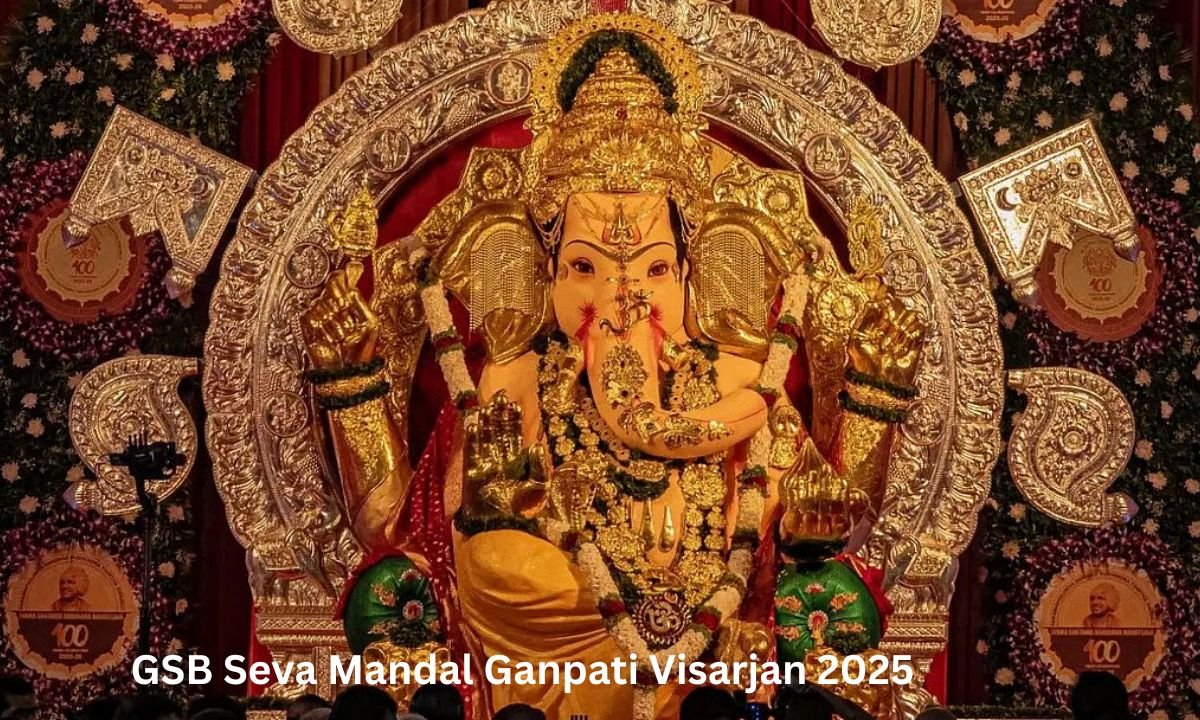 GSB Seva Mandal Ganpati Visarjan 2025