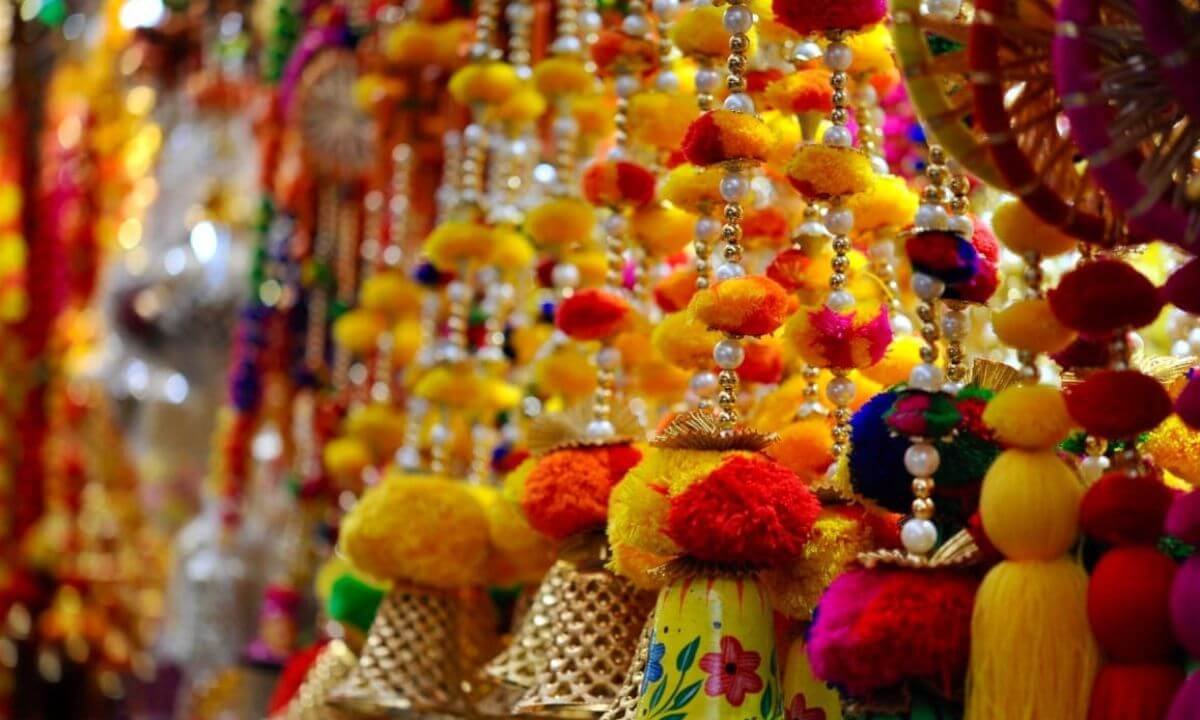Diwali Market photography