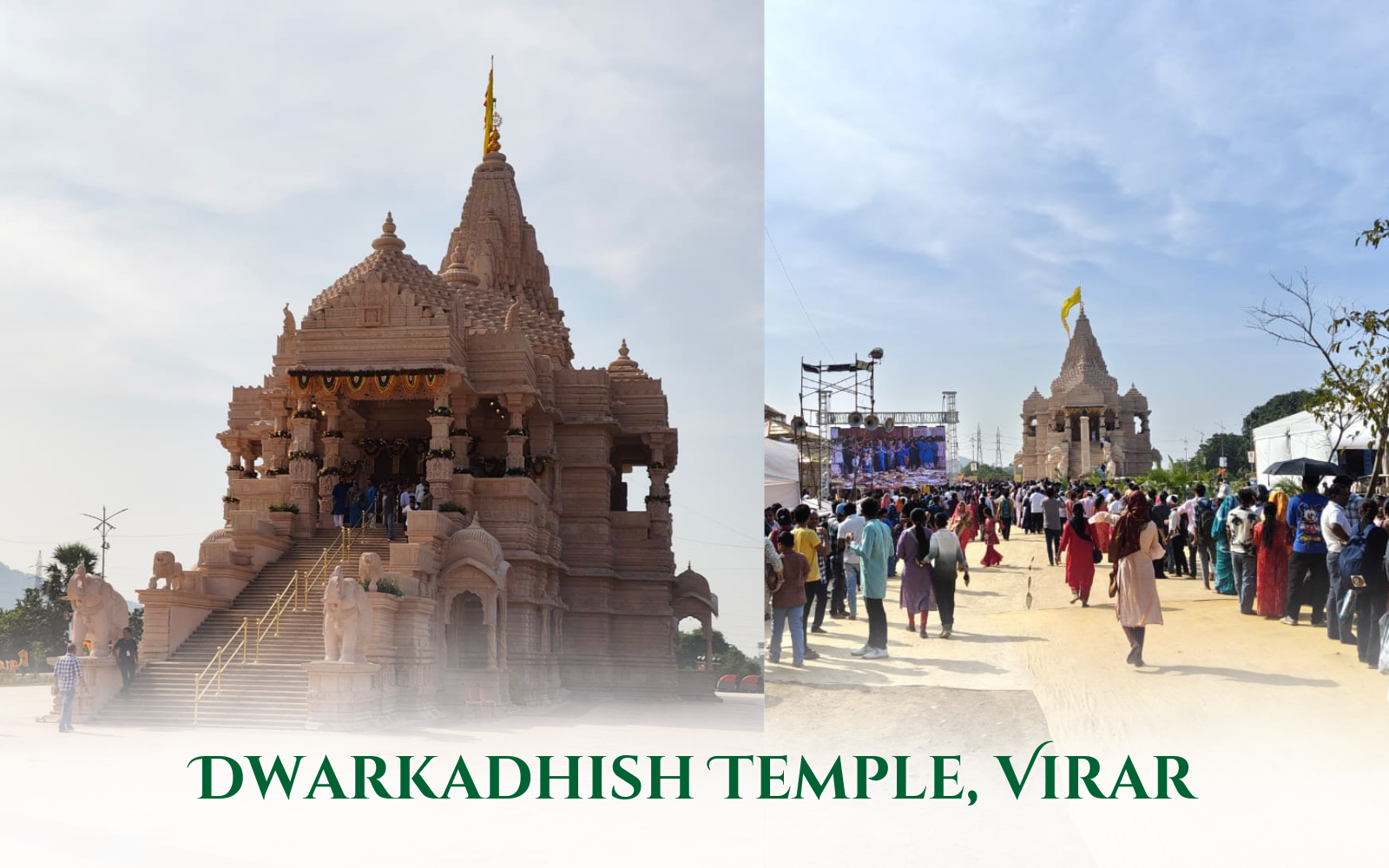 Discovering Dwarkadhish Temple Virar – A New Spiritual Landmark Near Mumbai